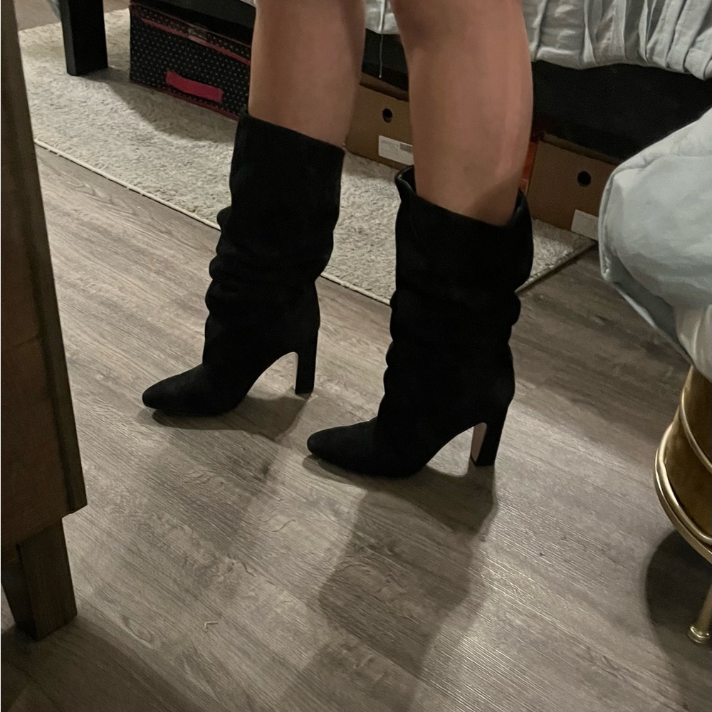 H&M Black Heeled Boots for Women - Picture 5 of 6